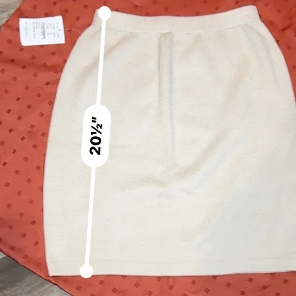 St. John Marie Gray knit skirt NWT - Picture 2 of 6